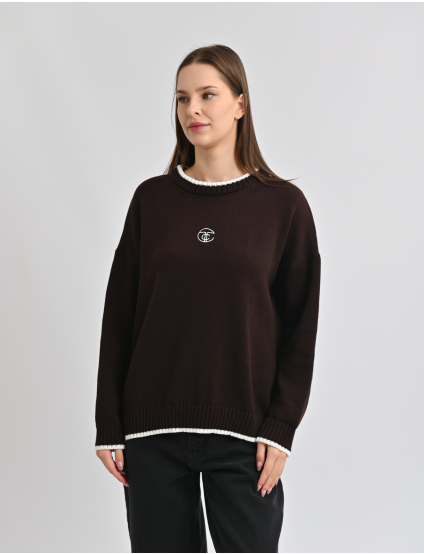 Картинка Светр коричневий