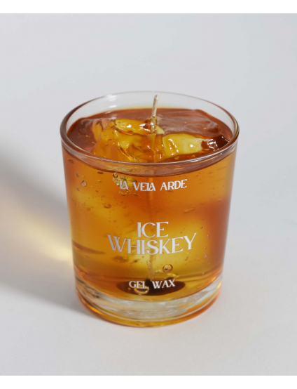 Картинка Свічка "ICE WHISKEY" - аромат БРЕНДІ ГРУША