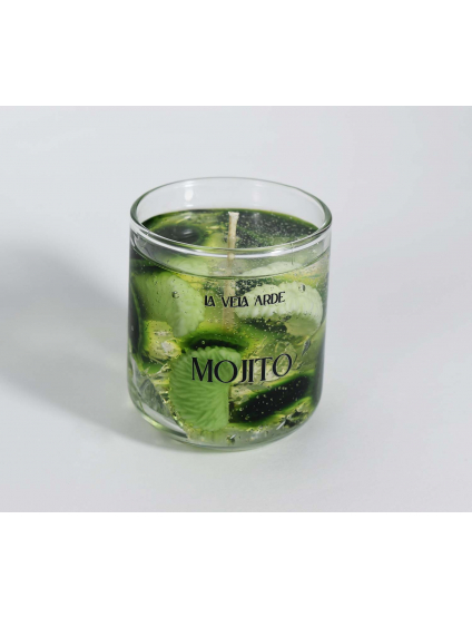 Картинка Свічка "MOJITO" з ароматом - м’ятний мохіто