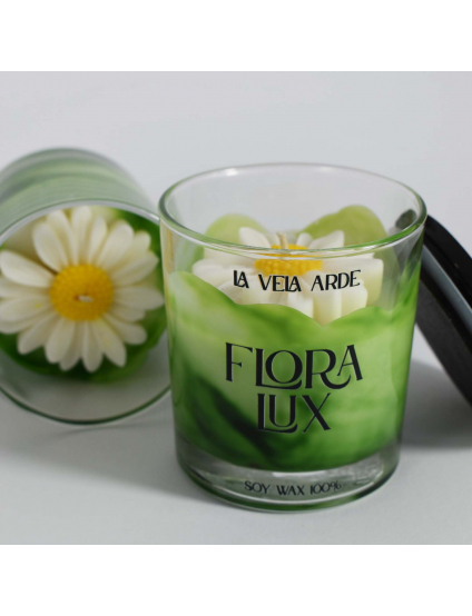 Картинка Свічка Flora Lux, з ароматом польових квітів.