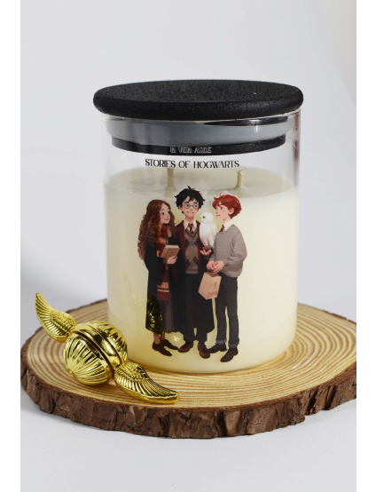 Картинка Свічка "Stories of Hogwarts" з ароматом - бузиновий нектар
