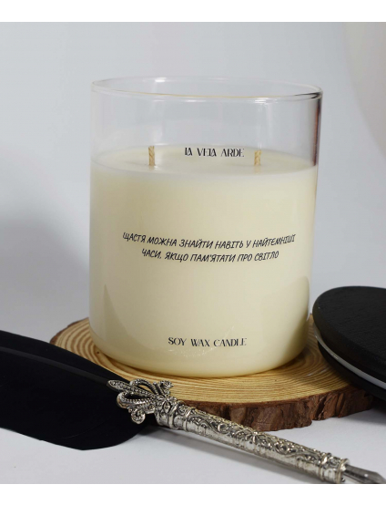 Картинка Свічка "Stories of Hogwarts" з ароматом - булочка з корицею