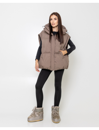 Картинка Пуховик світло-коричневий