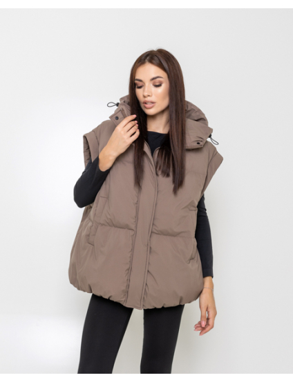 Картинка Пуховик світло-коричневий