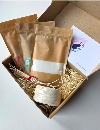 Картинка Насипна свічка [ПЕРЛАМУТР]