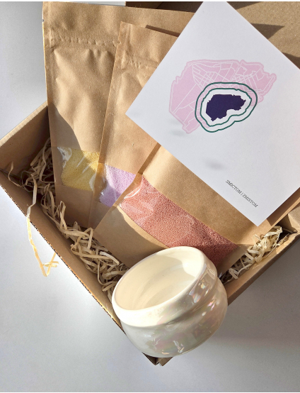 Картинка Насипна свічка [ПЕРЛАМУТР]