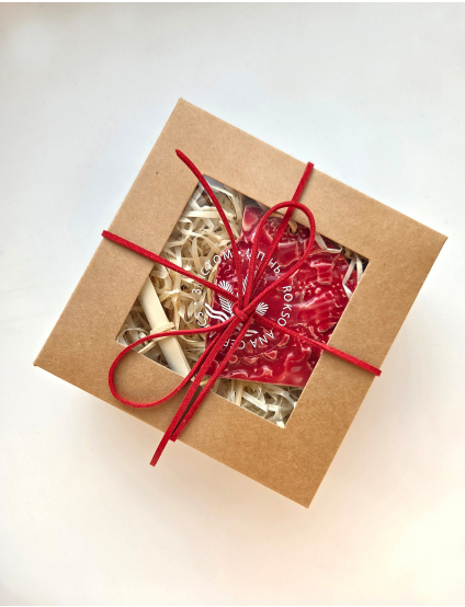 Картинка Новорічна керамічна прикраса [БУДИНОЧОК]