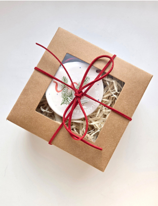 Картинка Новорічна керамічна прикраса [ГІЛОЧКА ЯЛИНКИ]