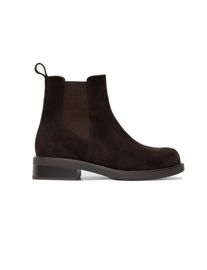 Картинка Черевики темно-коричневі