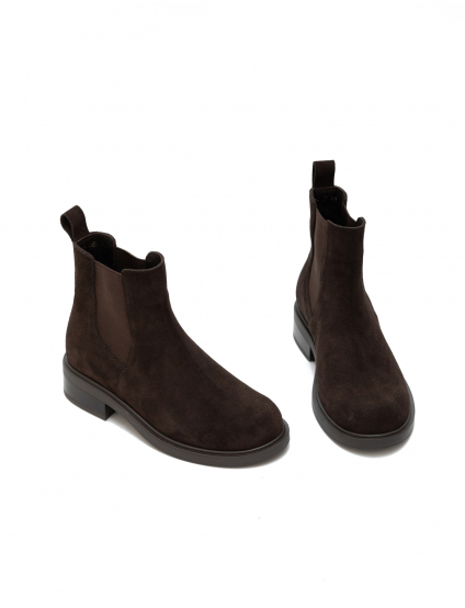 Картинка Черевики темно-коричневі