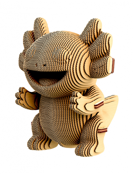 Картинка 3D-пазл AXOLOTLS TRIO