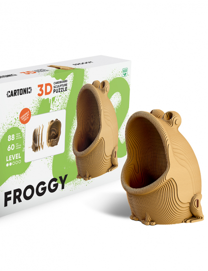 Картинка 3D-пазл FROGGY
