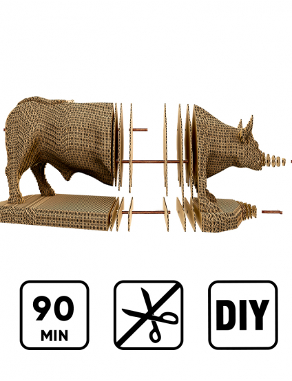 Картинка 3D-пазл BULL