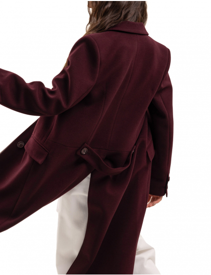 Картинка Пальто бордове