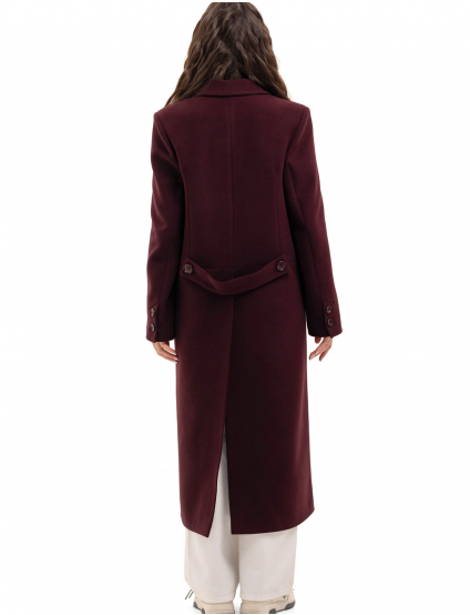 Картинка Пальто бордове