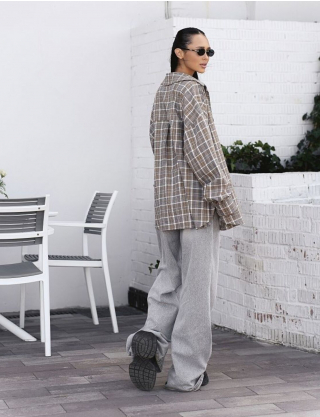 Картинка Сорочка темно-коричнева