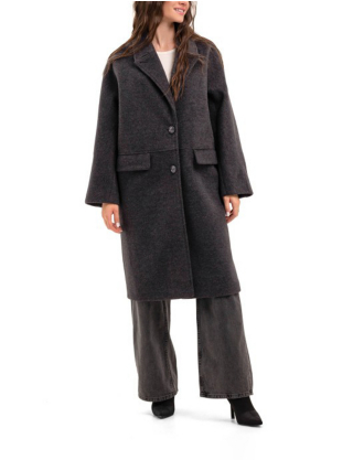 Картинка Пальто темно-сіре