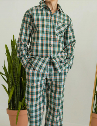 Піжама зелена Картинка Піжама зелена