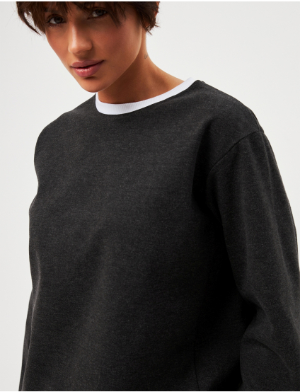 Картинка Світшот сірий