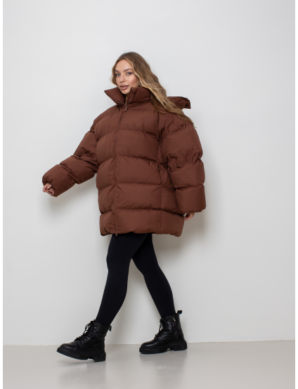 Картинка Пуховик помаранчевий