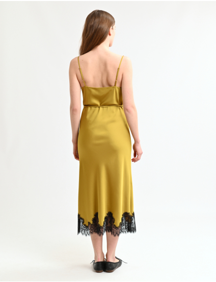 Картинка Сукня золота з чорним 