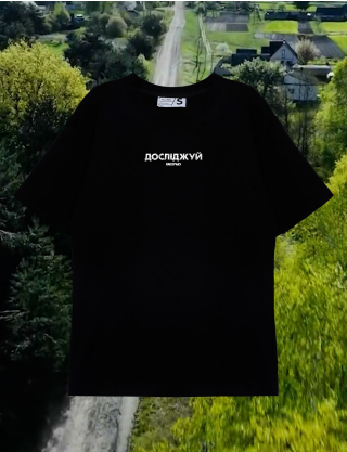 Картинка Футболка чорна Волинь