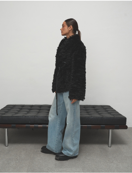 Картинка Шуба чорна