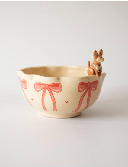 Картинка Керамічна мисочка "Чіхуахуа" ручної роботи