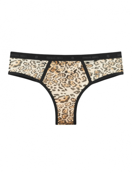 Картинка Трусики бразиліана з сітки з низькою лінією талії