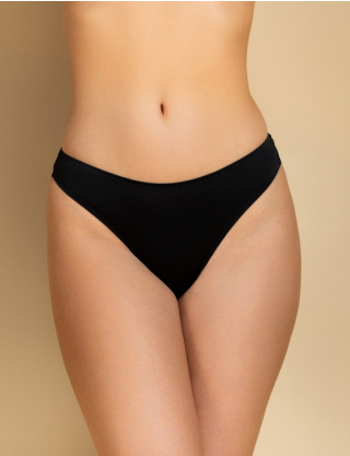 Картинка Трусики бразиліана з мікрофібри та сітки