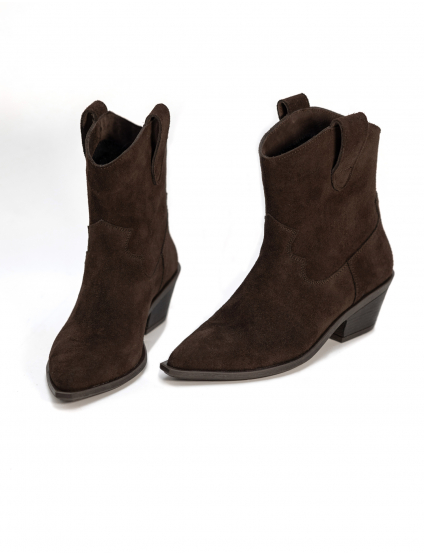 Картинка Черевики темно-коричневі