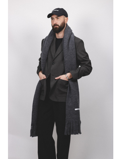 Картинка Шарф темно-коричневий