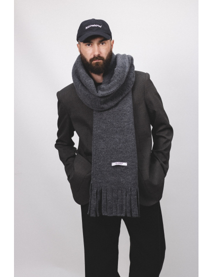 Картинка Шарф темно-коричневий