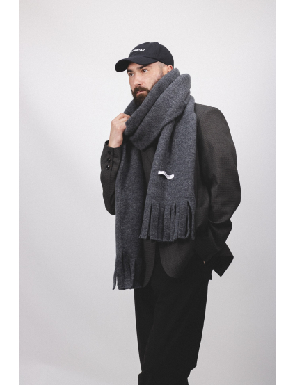 Картинка Шарф темно-коричневий