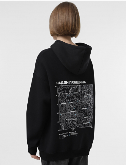 Картинка Худі чорне Наддніпря́нщина