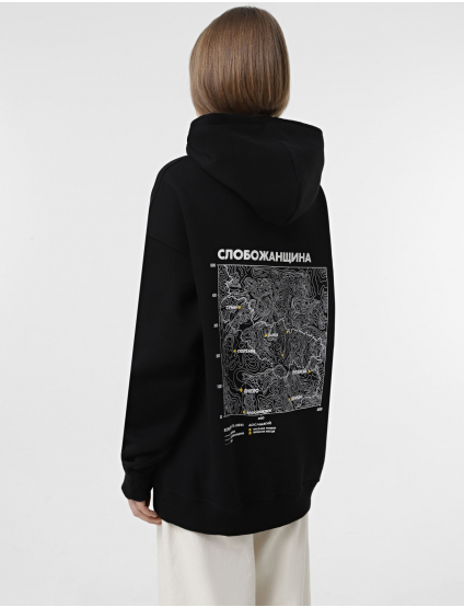 Картинка Худі чорний Слобожанщина