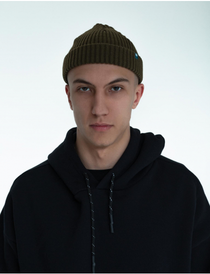 Картинка Базова хакі коротка шапка