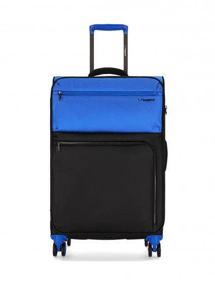 Картинка Валіза синьо-чорна Stella L