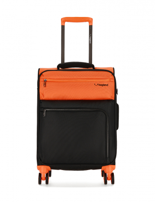Картинка Валіза помаранчево-чорна Stella M