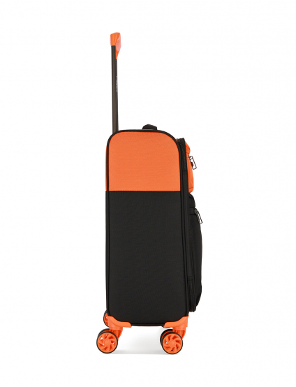 Картинка Валіза помаранчево-чорна Stella M