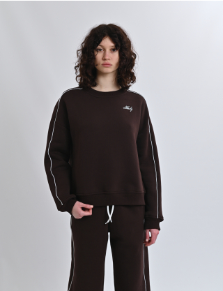 Картинка Костюм коричневий