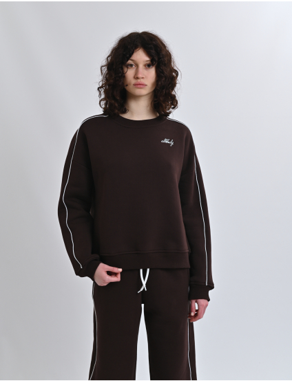 Картинка Костюм коричневий