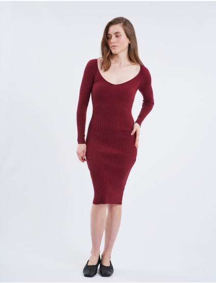 Картинка Сукня бордова