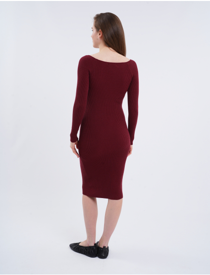 Картинка Сукня бордова