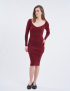 Картинка Сукня бордова