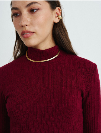 Картинка Гольф бордовий