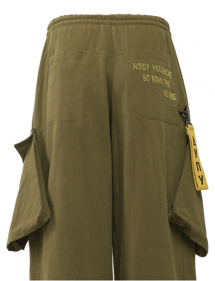 Картинка Штани зелені