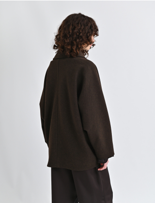 Картинка Пальто коричневе