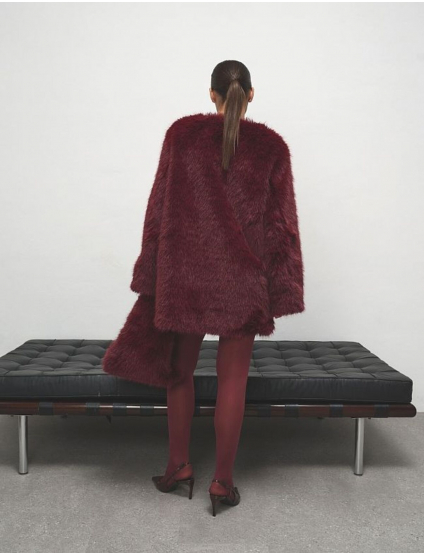 Картинка Шуба бордова