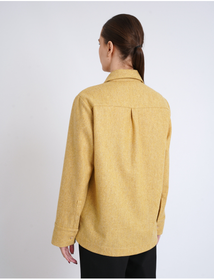 Картинка Сорочка з вовни жовта